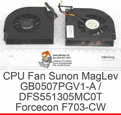 70mm cpu lüfter - 70mm, fsc