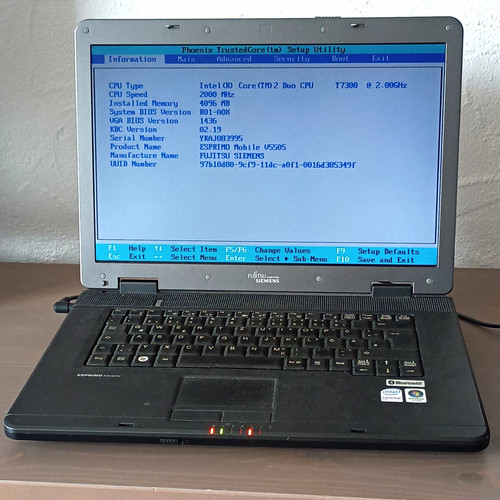 Fujitsu siemens esprimo mobile - fujitsu,